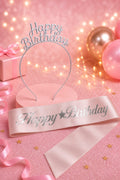Happy Birthday Kuşak Ve Taç & Doğum Günü Partisi & Doğum Günü Parti Kuşağı