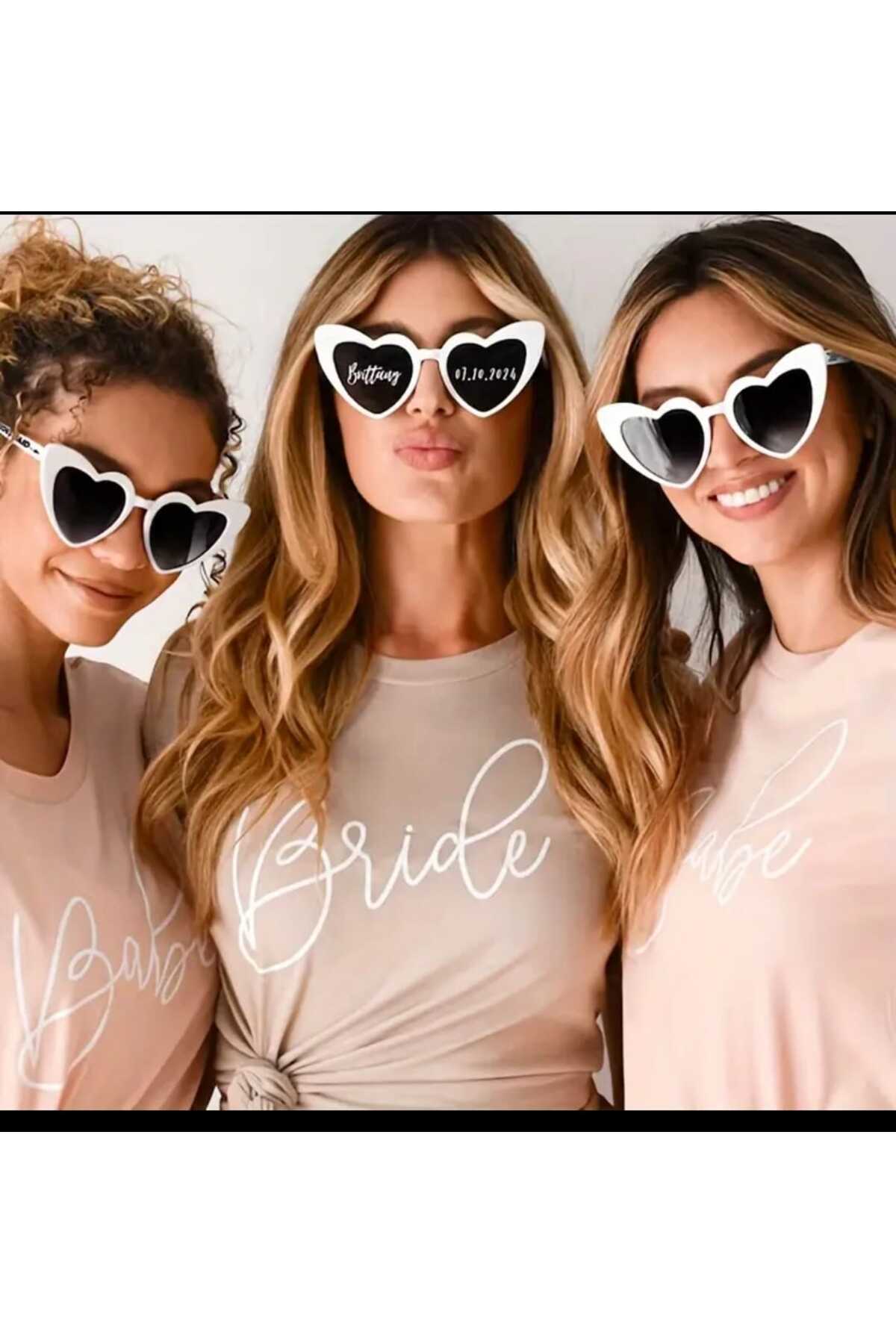 KALPLI GELİN DAMAT NEDİME GÜNEŞ GÖZLÜĞÜ 5 ÇİFTLİ 10'LU SET DÜĞÜN NİŞAN BRİDE AFTER DOĞUM GÜNÜ PARTİ
