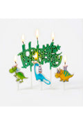 DİNAZOR HAPPY BİRTHDAY 4 LÜ MUM SETİ