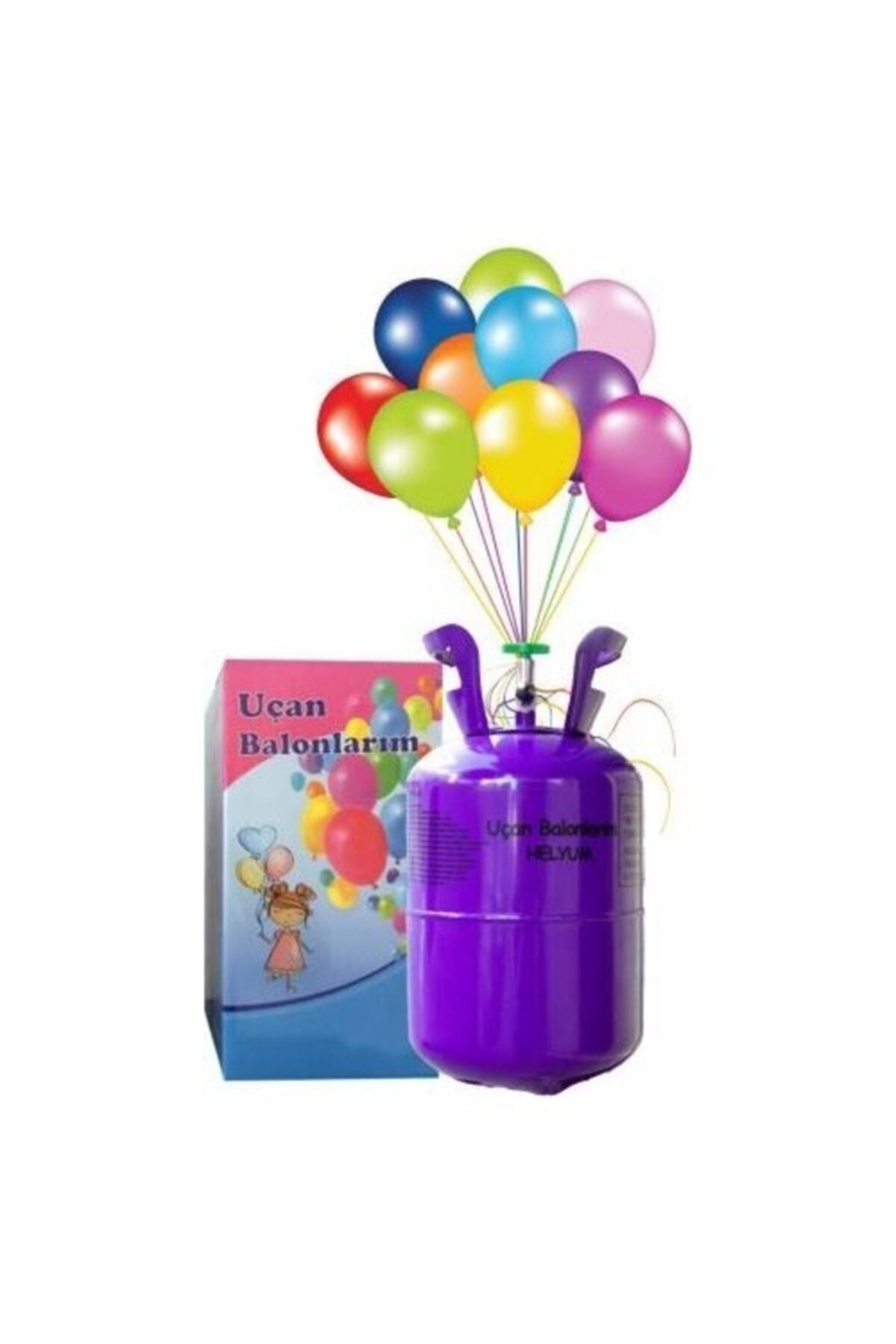 Helyum Gazı Tüpü 2.2 Litre (20 Adet Balon Ve Balon Ipi Hediyeli)