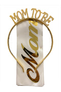 MOM TO BE GOLD TAÇ-KUŞAK SETİ BABY SHOWER,CİNSİYET PARTİSİ