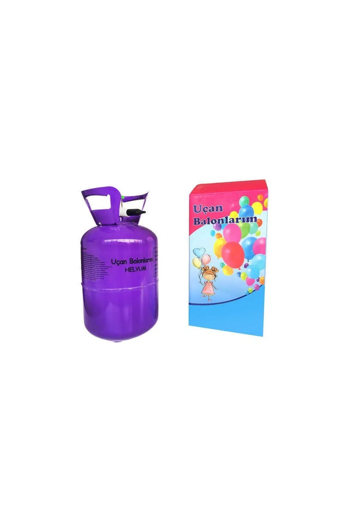 2.2 Litre Helyum Tüpü - Hafif ve Taşınabilir Helyum Gazı Tüpü, Balon Şişirme İçin Kullanışlı