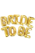 Bride To Be 16 Inç 40 Cm Gold Renk Folyo Balon Seti, Bride To Be Parti Kutlama