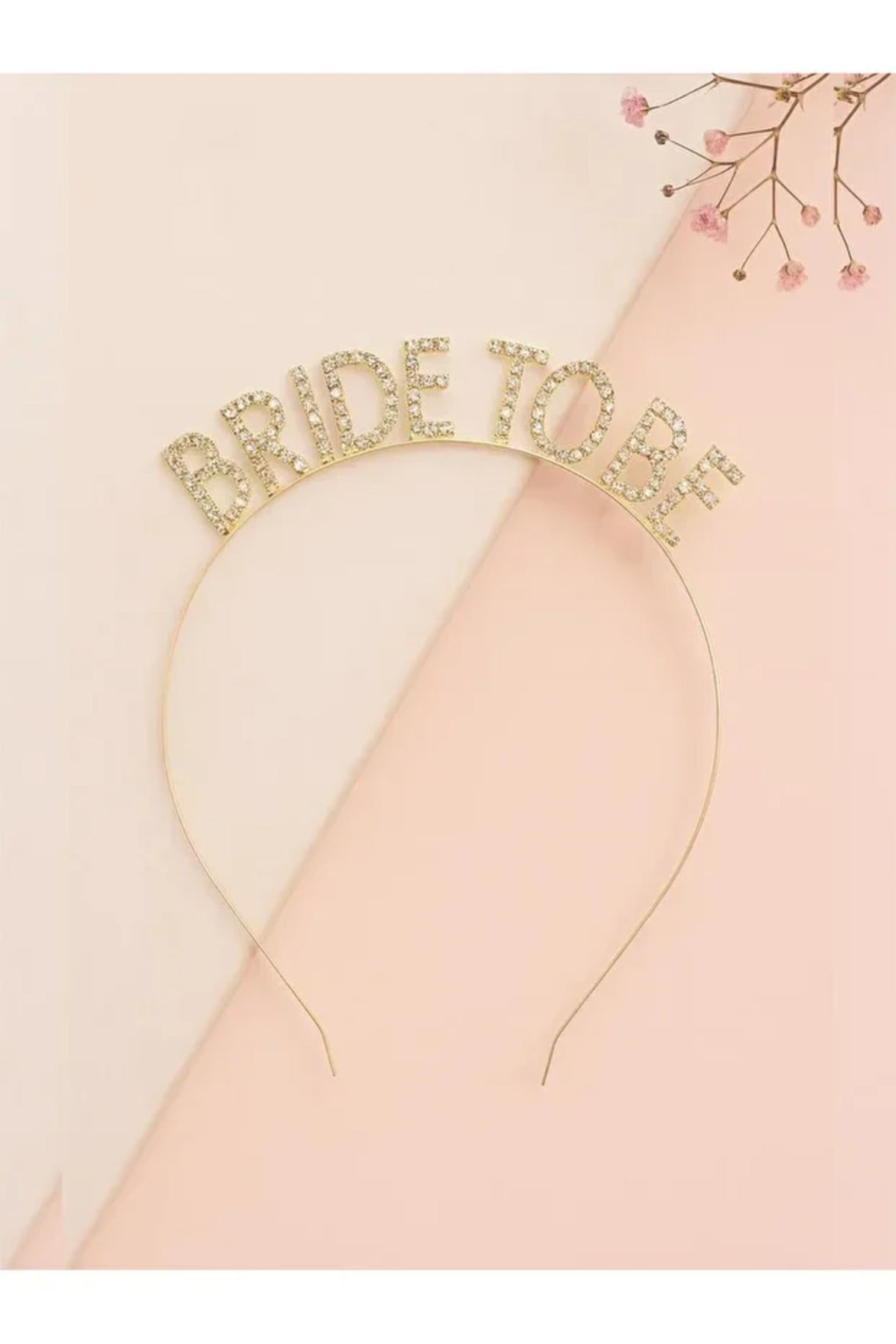 Bride To Be Gold Metal Parti Tacı Bekarlığa Veda Parti Tacı Aksesuarı
