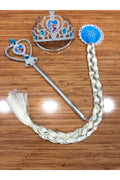 Elsa Frozen Taç Asa Saç Takım