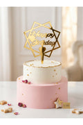 HAPPY BİRTHDAY YUVARLAK VEYA KARE PASTA YAZI